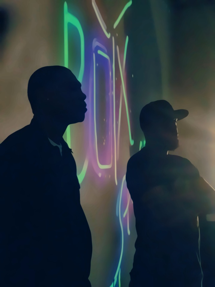 BOX · Neon Silhouettes