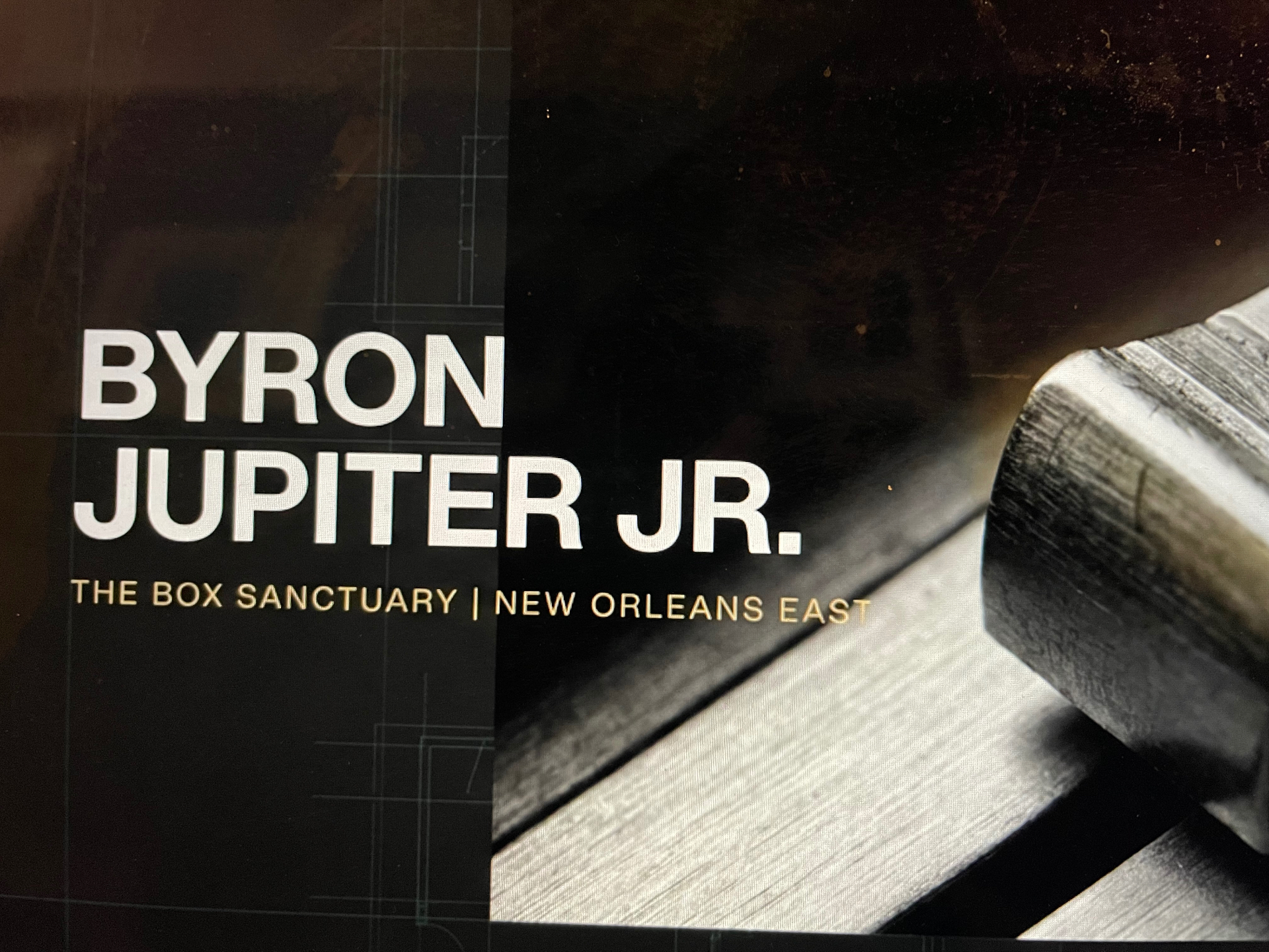 Byron Jupiter Jr. · The Box Sanctuary
