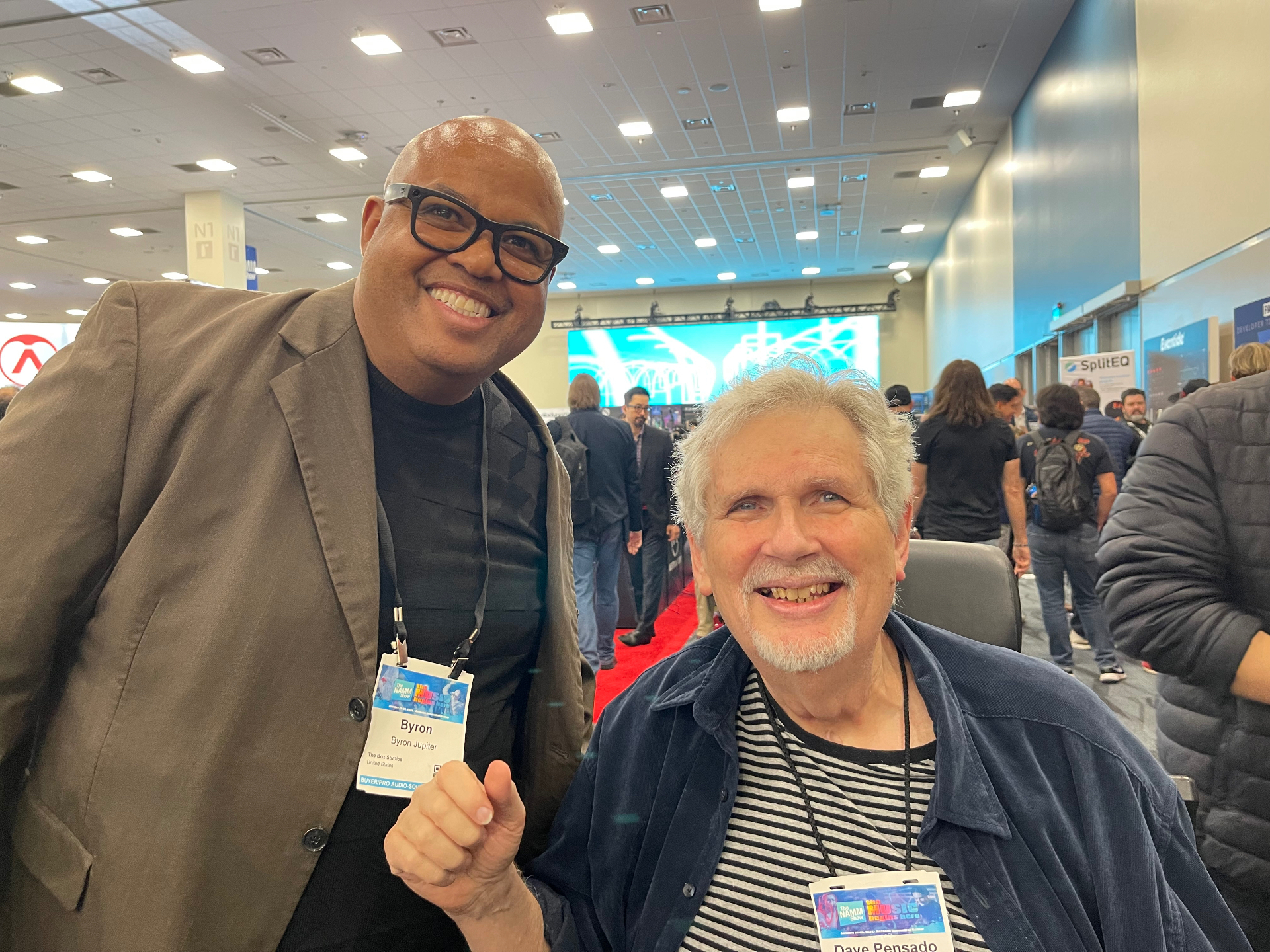 With Dave Pensado